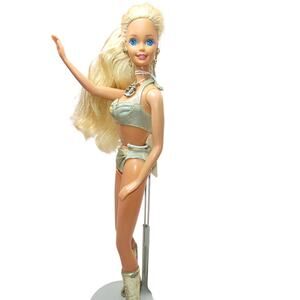 1991 Sun Sensation Barbie w/Gold Boots & Party Dress